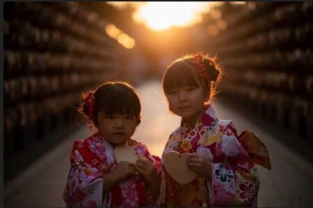 逆光で暗い写真の例