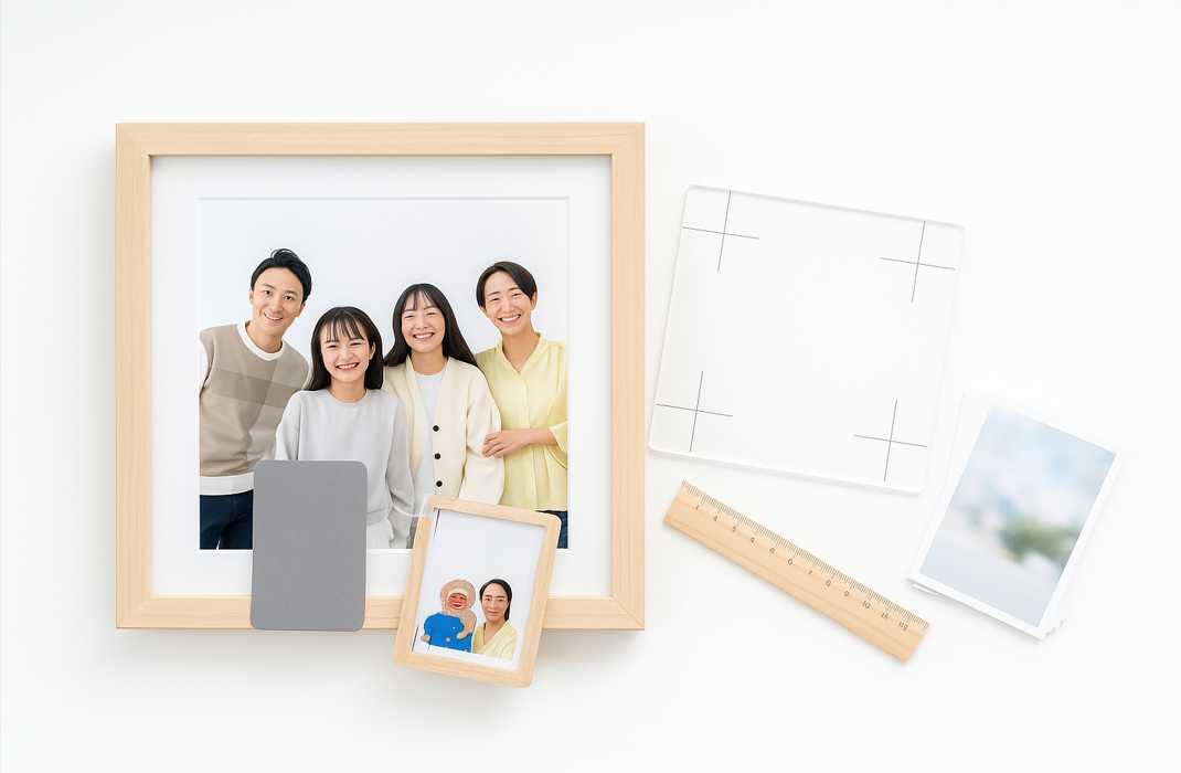 家族写真がいちばん映える明るさ|年賀状の正解【2026】